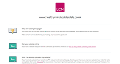 Desktop Screenshot of healthymindscalderdale.co.uk